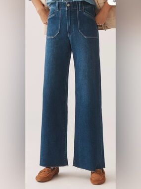 Paige Anessa Wide Leg Jeans